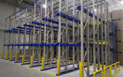 Maksimalkan Kapasitas Penyimpanan Pusat Distribusi Dengan Drive-in Rack
